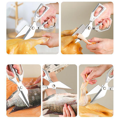 ✂️Snijdt Kip, Kruiden, Verpakkingen & Noten - De Enige Keukenschaar Die Je Nodig Hebt
