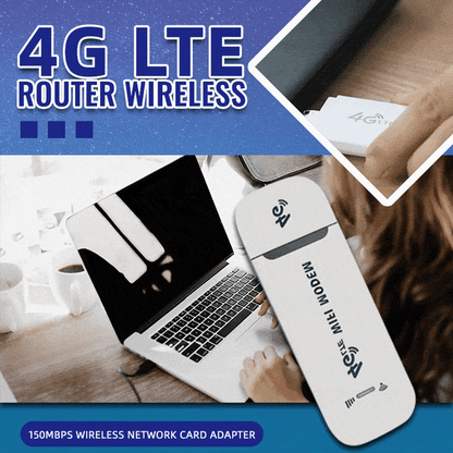 🎉📶4G LTE USB Mobiele WiFi Router – Snel Internet Overal & Meerdere Apparaten!