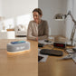 💘50% Korting! 🔋6-in-1 Draadloos Laadstation 25W – Klok, Wekker, Bluetooth Speaker & Nachtlampje | All-in-One Nachtkastje!