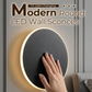Eclips LED-wandlamp met aanraakbediening | Dimbare sfeerverlichting | 3 lichtkleuren