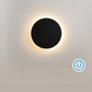 Eclips LED-wandlamp met aanraakbediening | Dimbare sfeerverlichting | 3 lichtkleuren