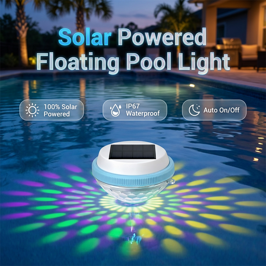 LED Zonne-energie Drijvende Zwembadlamp