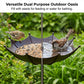Hanging Umbrella Bird Feeder & Bath