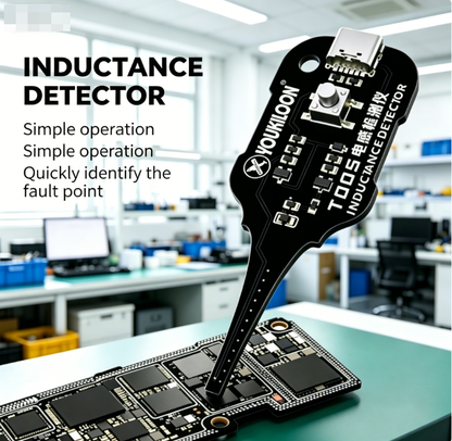 In-circuit elektromagnetische inductantietester