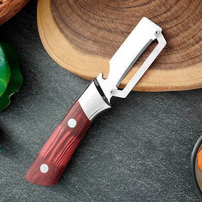 🔪 2+1 GRATIS – Multifunctionele RVS Groenteschiller | Snel, Scherp & Zonder Verspilling
